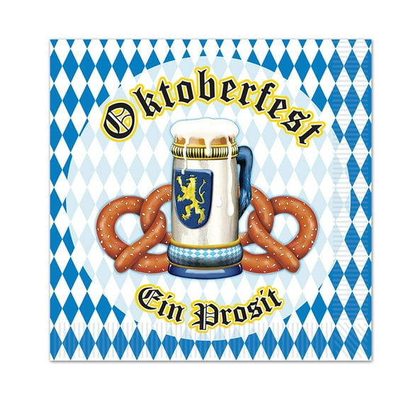 192 Pack Beistle Oktoberfest Beverage Napkins