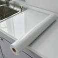 thumbnail image 3 of EASTIN Marble Peel & Stick Premium Wallpaper - Waterproof PVC Self-Adhesive Vinyl  Contemporary Marble Pattern with Realistic Veining for Kitchen Backsplash  Bathroom  Countertop & Furnit, 3 of 7