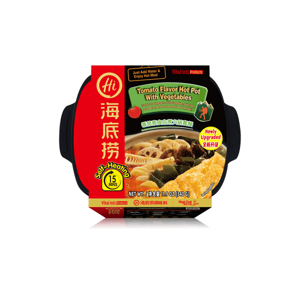 3PCS-Haidilao Self-Heating Hot Pot Tomato Flavor With Vegetables