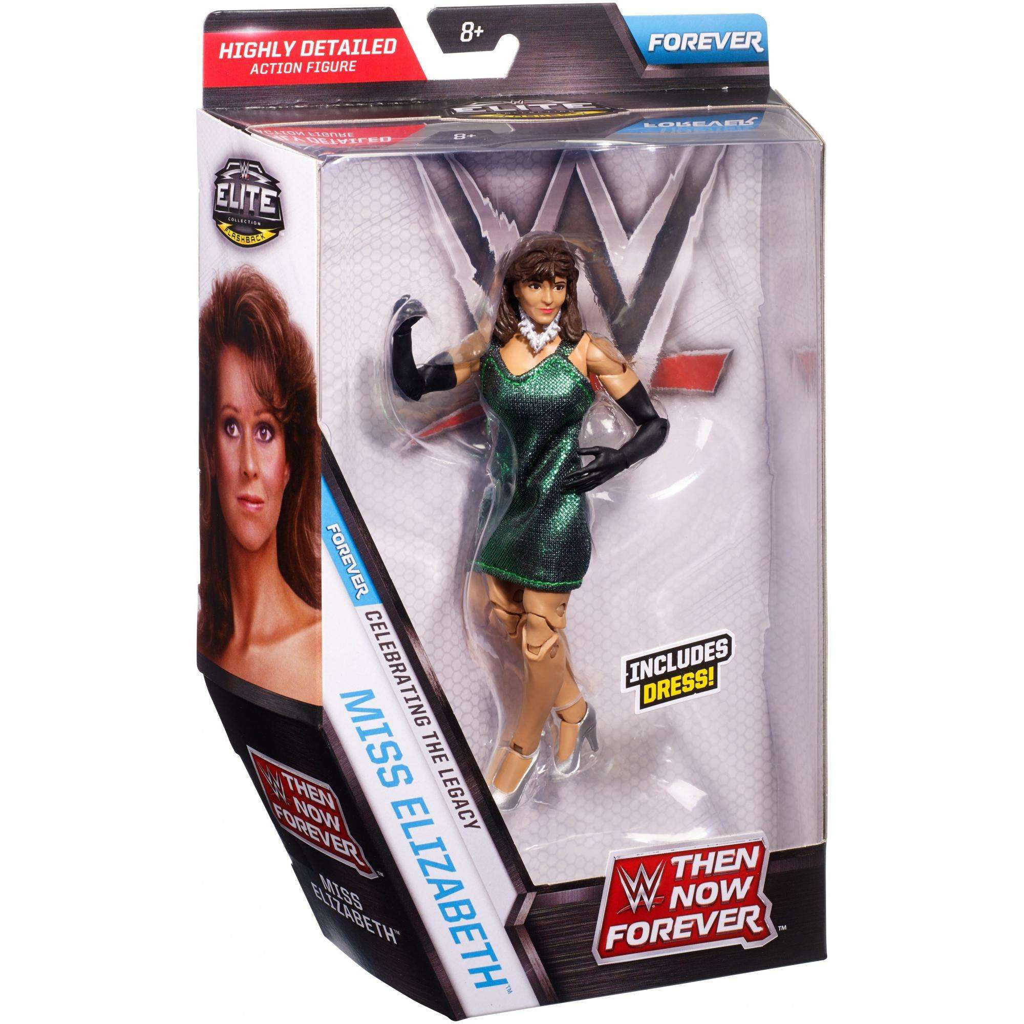 2017 Mattel WWE Elite Collection Flashback Then Now Forever Miss Elizabeth for sale online 