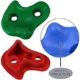 thumbnail image 4 of Presas de escalada para niños, (color aleatorio), capacidad de carga hasta 200 kg, herrajes de fijación incluidos, varios colores, color: colores mezclados, unidad de paquete: 10 piezas, 4 of 5