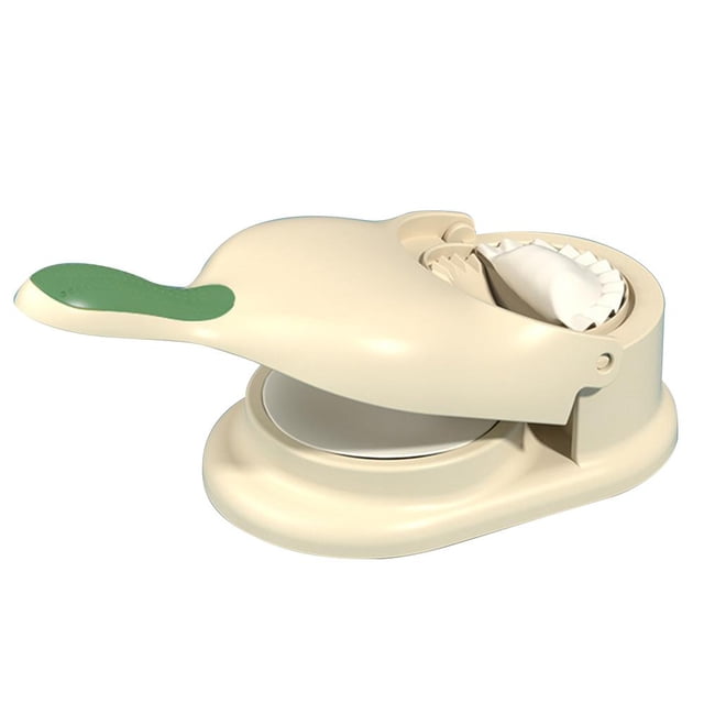 Herramienta de prensado de masa de pastelería para hornear 2 en 1 para cocina (beige)