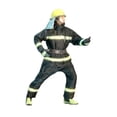 thumbnail image 3 of Firemen Playset 1/64 Diorama Figure Painted Resin Doll Toy Miniature Model for Style B, 3 of 8