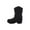 Black, variant on Tuphregyow Ceramic Cowboy Boots Match Holder with Striker Mini Western Decor for Bathroom or Bedroom Beautiful and Cute Home Décor White