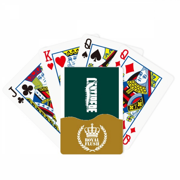 Insect Harm Fear Animal Centipede Royal Flush Poker Playing Card Game