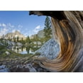 thumbnail image 2 of Paulson, Don 18x15 Black Ornate Wood Framed with Double Matting Museum Art Print Titled - CA, Inyo NF, Garnet Lake Old pine and tarn, 2 of 4