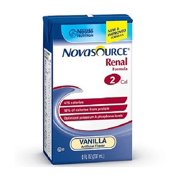 Nestle Nutrition Novasource Renal Formula, Vanilla, 8fl oz, 27 Servings