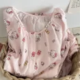 thumbnail image 5 of Hello Kitty Round Neck Pajamas Kawaii Sweet Cute Cartoon Home Clothes Set Gift, 5 of 18