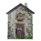 thumbnail image 2 of pstuiky Figuras de gnomos en miniatura para puerta, jardín o ventana, de madera, arte, escultura de árbol, estatuas, adorno, decoración exterior, 2 of 6