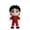 Red, variant on Michael Plush Doll, Cute Pop Star Inspired Plush Doll - Soft Stuffed Collectible Figure, Unique Gift for Music Fans 9.84"