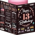 thumbnail image 1 of Tarjeta de cumpleaños de 2013, regalo de 13 cumpleaños, tamaño gigante, 1 of 7