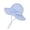 Blue, variant on Beautiful Baby Sun Hat 0-6 Months - Adjustable Toddler Hat with UPF 50+ Sun Protection - Cute Kids Bucket Hat for Beach