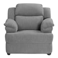 thumbnail image 1 of Sillón TRINITY Kendra 1 Plaza Gris Para Sala, 1 of 7