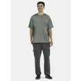 thumbnail image 2 of No Boundaries All Gender Cotton Oversize Tee with Short Sleeves, Men's and Big Men's, 2 of 7