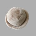 thumbnail image 6 of PureCasa Women's Winter Hats Faux Fur Fuzzy Warm Solid Color Bucket Hat Furry Fisherman Cold Weather Plush Hats for Women, 6 of 7