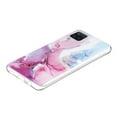 thumbnail image 4 of Case for Samsung Galaxy A12 5G, Soft TPU + IMD Marble Print Pattern Case for Girls Drop Protection Sturdy Compatible with Samsung Galaxy A12 5G Ultra Slim Wireless Charging,Pink Marble, 4 of 4