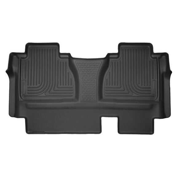 Husky Liners 19561 Weatherbeater Floor Mat Fits 2014-2021 Toyota Tundra Double Cab 2nd Row Liner 1pc Black