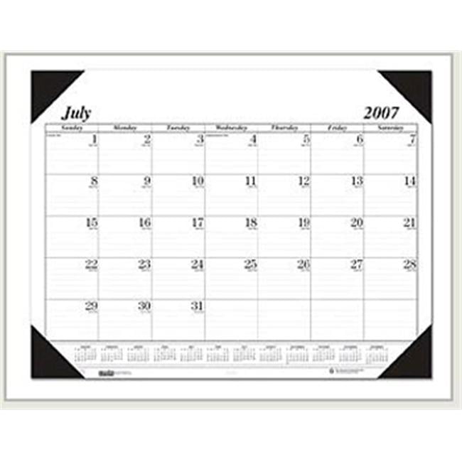 House of Doolittle HOD12502 Academic Economy Desk Pad 14-Month Jul-Aug the product will be for the current year