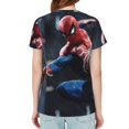 thumbnail image 2 of Spider-Man Women's Crew Neck Short Sleeve T-Shirt, 2 of 7