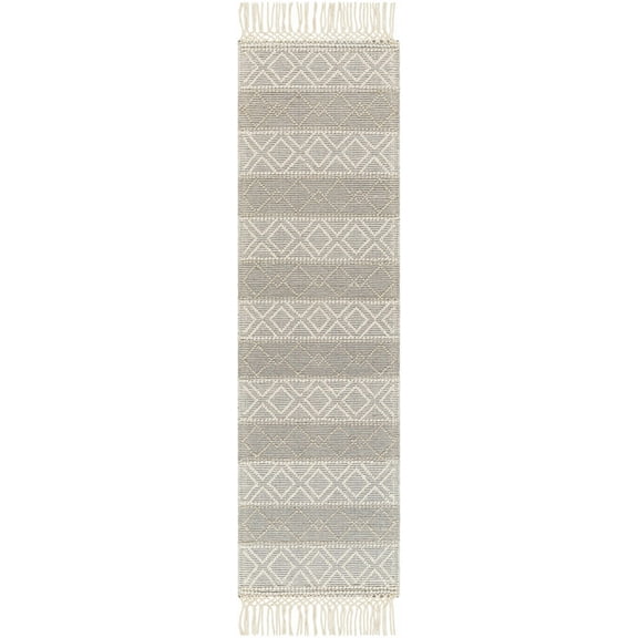 BoutiqueRugs Zaza Traditional, Transitional Runner Rug - Ivory, Beige, Taupe - 2' x 5' Runner
