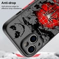 thumbnail image 5 of Phone Case for iPhone 12 Mini XS X 14 Pro Max 7 6S 8 Plus SE 15 11 Pro XR 13 B-Batman Spider S-Superman logo Soft Silicone Cover, 5 of 5