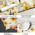 thumbnail image 3 of Beige Yellow Flower Pattern Kitchen Rug Mat,Kitchen Runner Rugs Non Skid Washable,Decorative Kitchen Floor Mats for Kitchen,Sink,Laundry,17"X47", 3 of 5