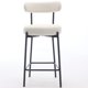 thumbnail image 1 of Kojooin Juego de 2 Taburetes de Bar con Altura de Mostrador, Sillas de Taburete de Bar de 26 Pulgadas con Respaldo, Cojines Gruesos y Patas de Metal para Isla de Cocina, Mostrador, Comedor, 1 of 5