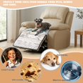 thumbnail image 5 of Kuiaobaty Wooden Turtle Print 1 Piece Reclining Seat Cushion Slipcover, Non Slip Waterproof Recliner Sofa Cover, Breathable Stain Resistant Furniture Protector for Living Room, 5 of 7
