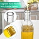 thumbnail image 3 of Dispensador de aceite para cocina, botella dispensadora de aceite de oliva, juego de dispensador de aceite y vinagre con recipiente de vidrio para aceitera (17 oz/500 ml), 3 of 6