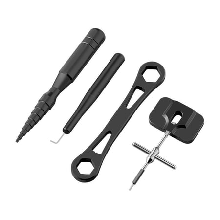 YIEMEEN Aluminum Alloy Fishing Reel Repair Tool Including Bearing Extractors And Wrench
