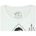thumbnail image 4 of DC Comics Justice League Aquaman Juniors White T-Shirt (Medium), 4 of 4