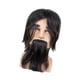 thumbnail image 4 of Cabeza de maniquí masculino de cabello humano real para peluquerías y peluquerías. Estilo D, 4 of 9