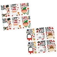 thumbnail image 4 of 12Pcs Christmas Puzzle Stickers Christmas Game Stickers Penguin Elf Reindeer DIY, 4 of 9