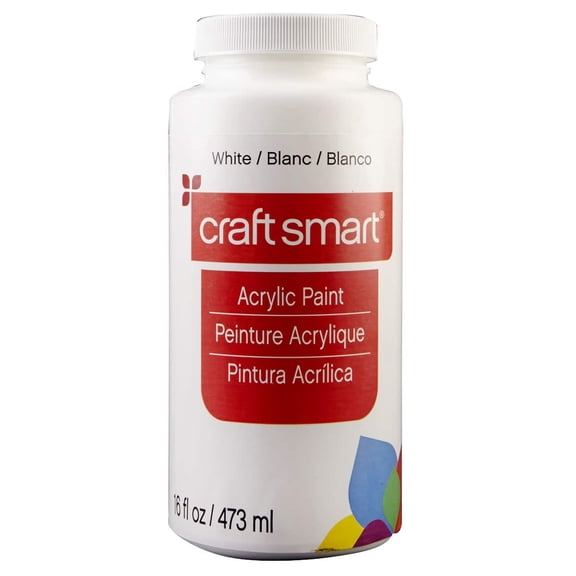 Craft Smart Matte Acrylic Paint, 16oz., 9 Pack