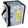 thumbnail image 3 of Battery Safe Box, Fireproof Fully Enclosed Design Battery Protective Bag Silver  for Battery Protector, 3 of 7