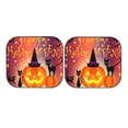 thumbnail image 7 of Haiem Halloween Pumpkin And Elegant Cats Car Windshield Sun Shade (2 Pieces) Foldable Windshield Sun Shade Car Accessories for Truck SUV Pickup-Small, 7 of 7