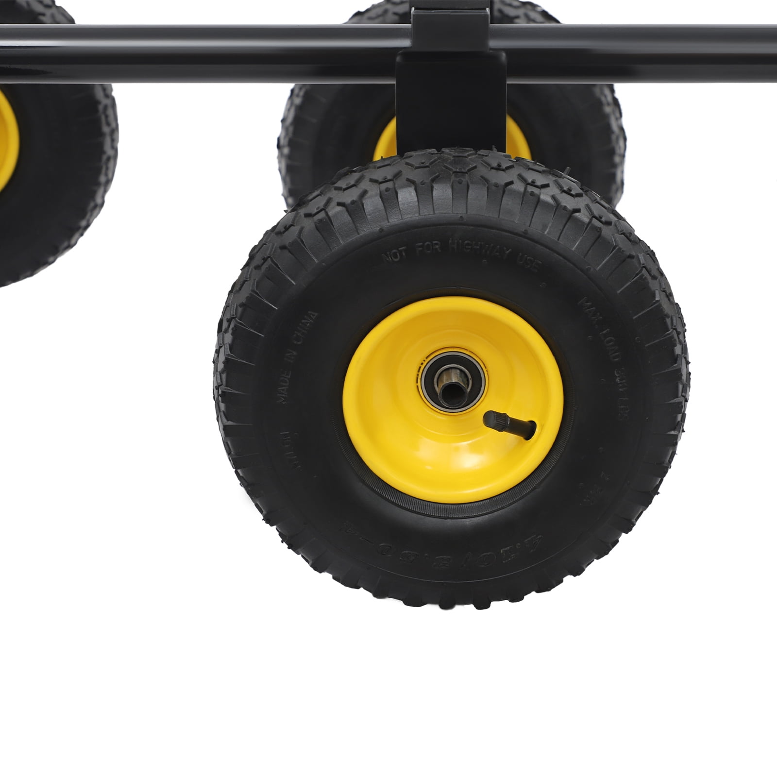 6-Wheel All-Terrain Mover, 1200-LB Capacity All-Terrain Mover, Heavy Duty Furniture Dolly