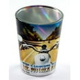 thumbnail image 3 of Route 66 Metallic Eagle Biker Full Wrap Shot Glass rtp, 3 of 3