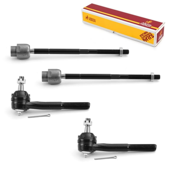 Metrix Premium Chassis Parts - 4 PC Inner & Outer Tie Rod End Kit Fits 04-05 Chevrolet Classic, 97-03 Malibu, 97-99 Oldsmobile Cutlass, 99-04 Alero, 99-05 Pontiac Grand Am, EV408 ES3455