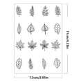 thumbnail image 4 of 10 Pegatinas Impermeables para Tatuajes en Los Dedos Tatuajes Temporales Flores Negras (75x110 Mm), 4 of 9