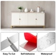 thumbnail image 3 of Uxcell Wall Trim Molding, Peel and Stick Self Adhesive Trim Mirror-Like Finish for Home DIY Silver 16.4 Ft x 0.79 In, 3 of 6