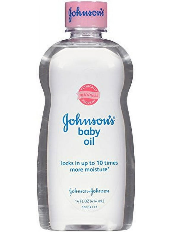 2 Pack - Johnson's Baby Oil, Original 14 fl oz (414 ml) Each