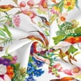 thumbnail image 7 of Zufioo Birds And Flowers Print Women's Beach Short Wrap Skirt, Short Quick-drying Wrap Skirt, Swimsuit Cover-up Sun Protection Cape, Suitable for Beach, Pool-One Size, 7 of 7