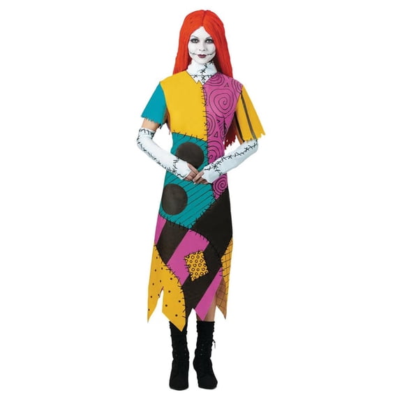 Disguise Disney's Nightmare Before Christmas Sally Classic Women's Christmas Fancy-Dress Costume for Adult, XL (18-20)