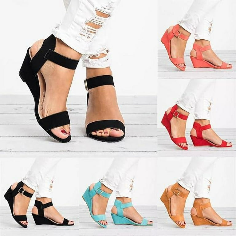 Special occasion wedge heel shoes sale