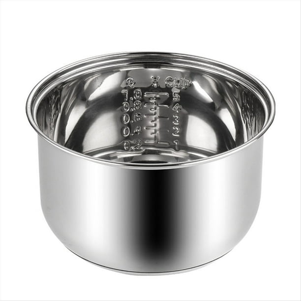 Olla Arrocera de Acero Inoxidable de Alimenticio para Recipiente Interior de Repuesto NS-WAC18