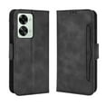 thumbnail image 1 of Case for OnePlus Nord 2T 5G Cover Adjustable Detachable Card Holder Magnetic closure Leather Wallet Case - Black, 1 of 5