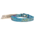 thumbnail image 2 of Omni Pet- Turquoise Paisley Leather Dog Collar - 12X1.2, 2 of 2