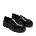 thumbnail image 7 of DREAM PAIRS Women's Platform Loafers Comfortable Cushioned Insole Lug Sole Shoes Chunky Heel Slip-On Casual Flats, 7 of 7