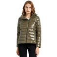 thumbnail image 2 of Orolay Women's Short Down Jacket Inclined Zipper Sporty Winter Coat, 2 of 6